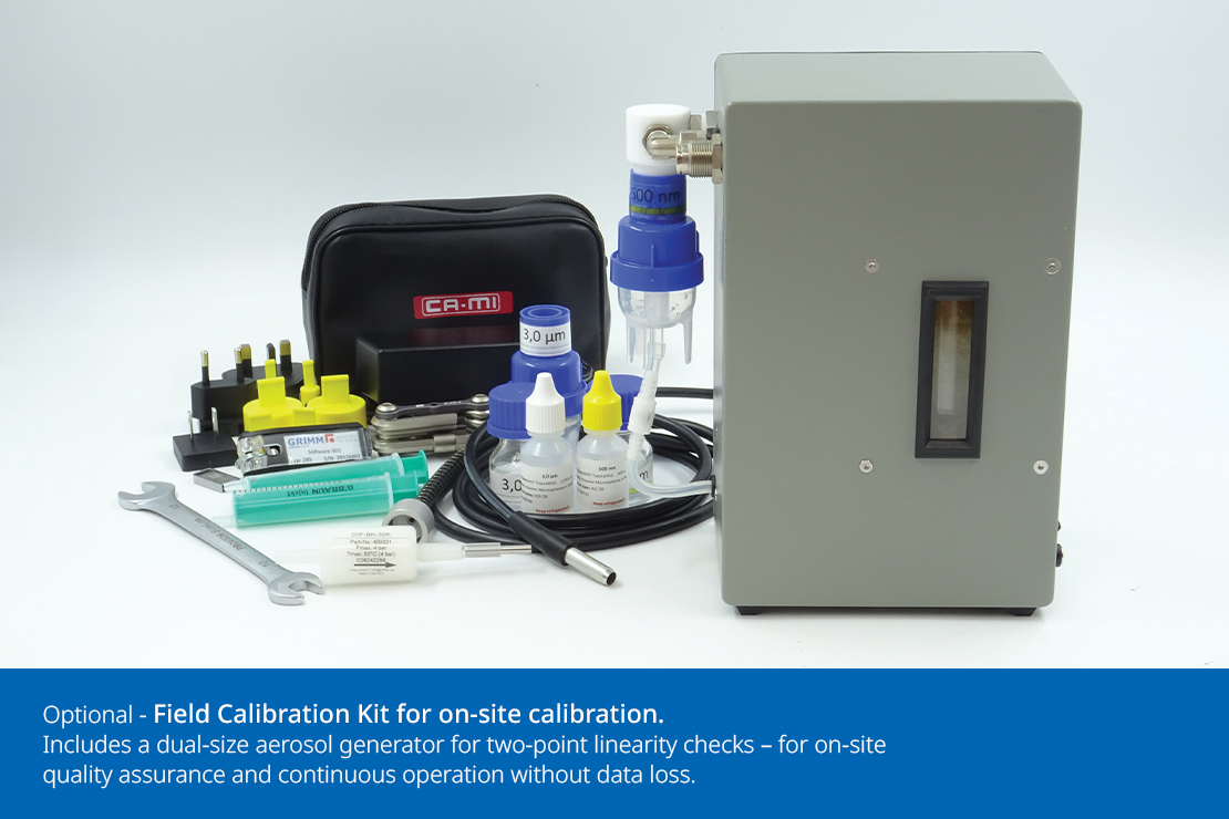 Field Calibration Kit for on-site field calibration