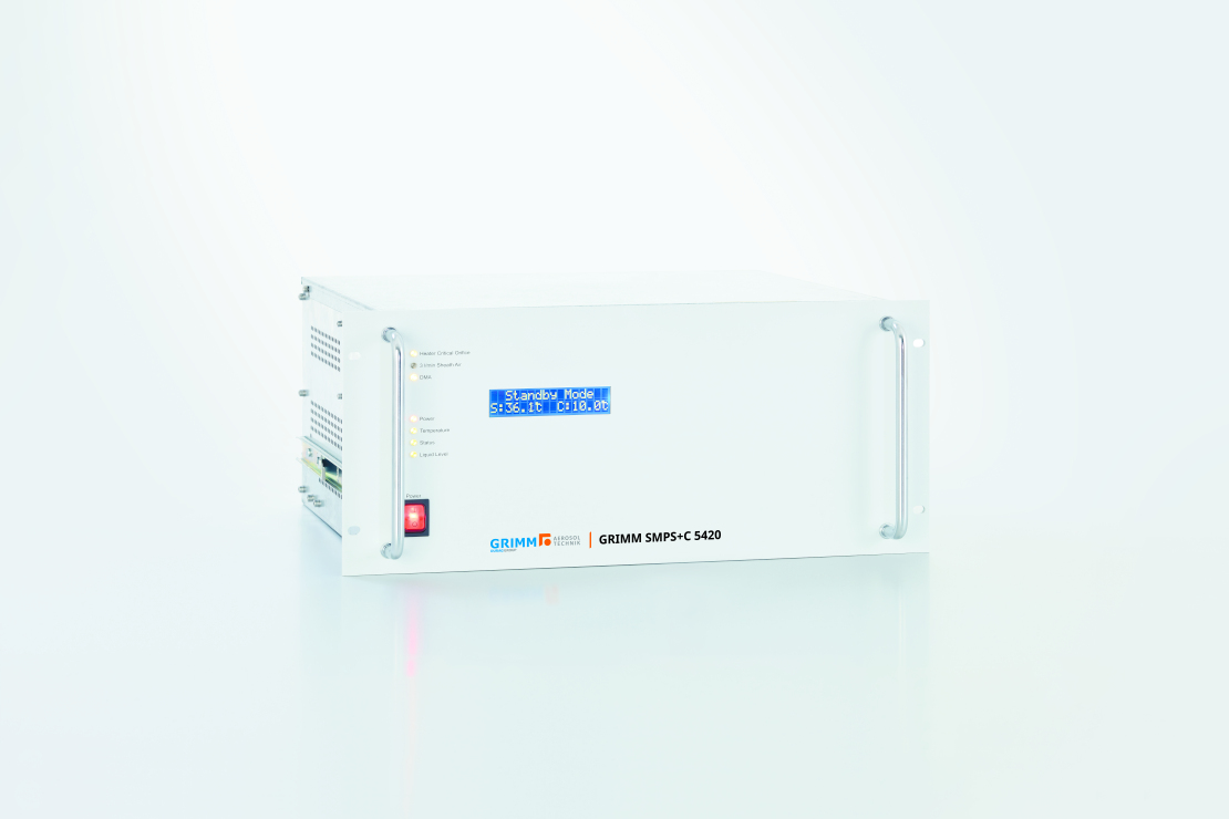 19" rack mounted condensation particle counter GRIMM SMPS+C 5420