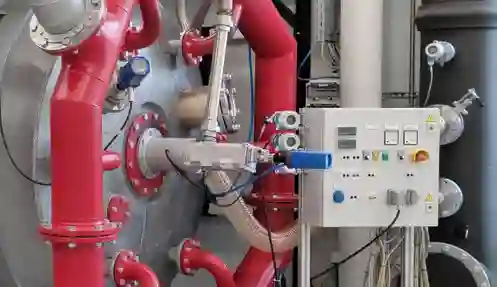 Combustion chamber with solutions from Hegwein and DURAG